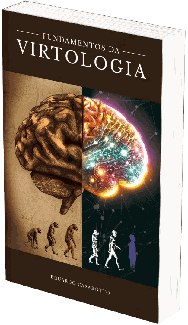 Portuguese cover of Fundamentos da Virtologia