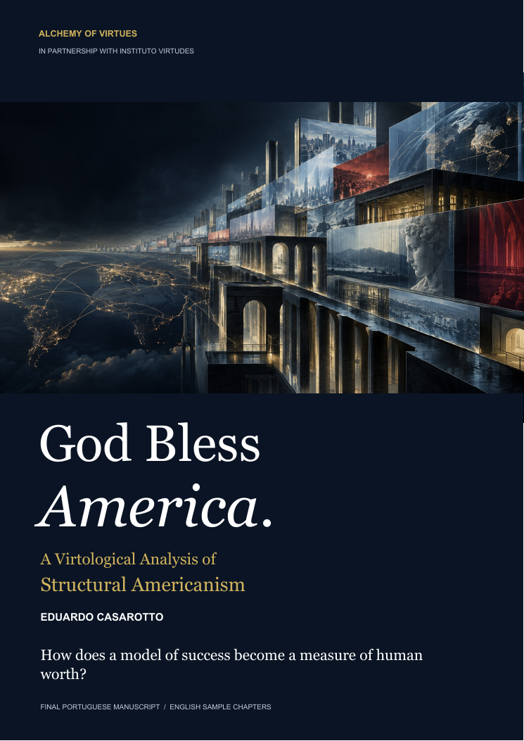Cover of the God Bless America publishing presentation